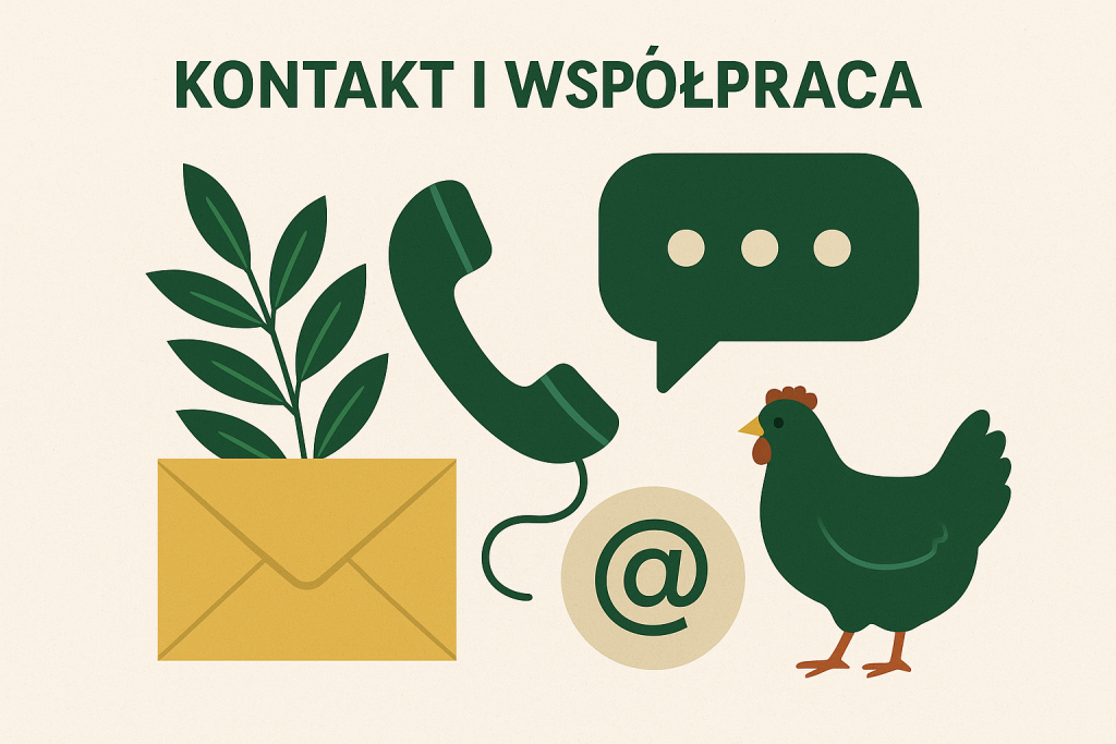 Kontakt i współpraca z Garden and Hens
